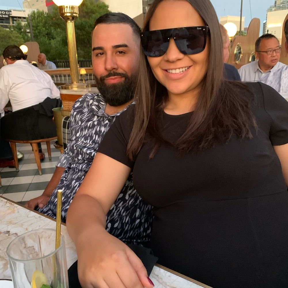 Motherhood fitted textured black midi dress